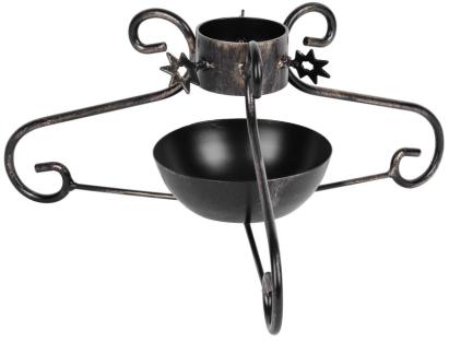 Suport metalic pentru brad de Craciun MagicHome, 390 mm, 70 mm