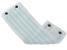 Rezervă mop Leifheit Twist Micro Duo XL din microfibră, 42 cm
