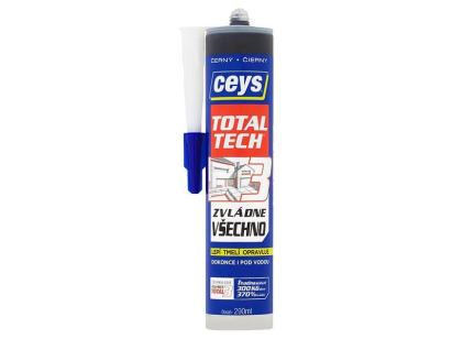 Adeziv și etanșant Ceys Total Tech Express negru 290 ml