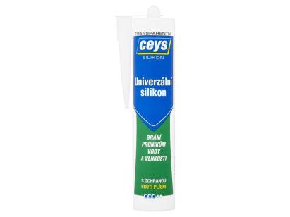 Silicon universal Ceys transparent pentru etansare si reparatii, 280 ml