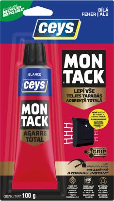 Adeziv de montaj instant Ceys Montack Lipeste Tot, alb, 100 g