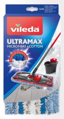 Rezervă mop Vileda Ultramax Micro+Cotton pentru gresie
