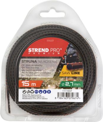 Fir pentru trimmer Strend Pro Premium SawLine 2,7 mm, 15 m, zimțat