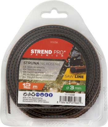 Fir pentru motocoasa Strend Pro Saw Line dintat 3 mm x 12 m