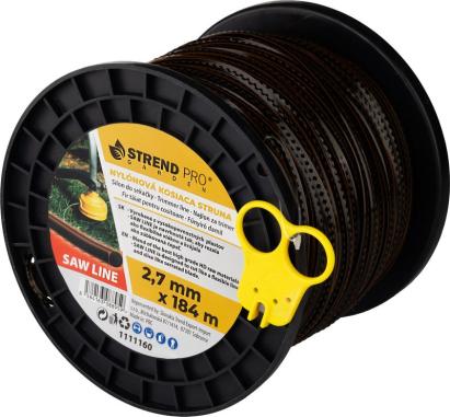 Fir motocoasă zimțat Strend Pro SawLine 2,7 mm, 184 m