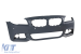 Bara frontală M Technik potrivită pentru BMW Seria 5 F10 sedan, F11 touring 2010-2013 cu PDC, cu duze de spălare, fără lumini de ceață Performance AutoTuning