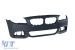 Bara frontală M Technik potrivită pentru BMW Seria 5 F10 sedan, F11 touring 2013-2017 cu PDC, cu duze de spălare, fără faruri de ceață Performance AutoTuning