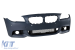 Bara frontală M Technik potrivită pentru BMW Seria 5 F10 sedan, F11 touring 2013-2017 cu PDC, cu duze de spălare, fără faruri de ceață Performance AutoTuning