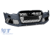 Bumper frontal tip RS6 potrivit pentru Audi A6 C7 4G 2011-2015 cu PDC, cu capacete pentru duze Performance AutoTuning
