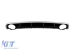 Difuzor tip RS6 cu capete cromate potrivit pentru bara spate standard a Audi A6 C7 4G 2011-2015 sedan, break -o---o- Performance AutoTuning