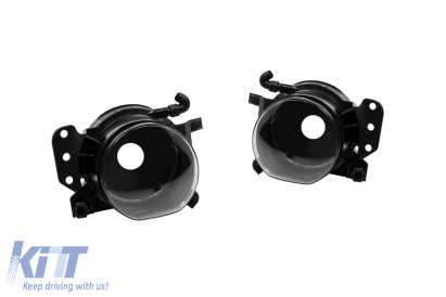 Kit de proiectoare tip M technik/M3 potrivit pentru BMW Seria 3 E90/E91 2005-2011 crom, stânga + dreapta Performance AutoTuning