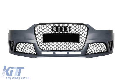 Bumper frontal tip RS4 potrivit pentru Audi A4 2011-2015 cu PDC Performance AutoTuning