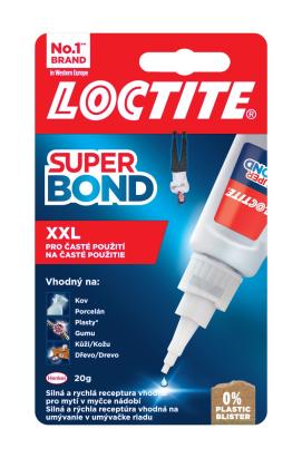 Adeziv instant Loctite Super Bond XXL 20g pentru reparatii rapide