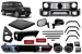 Pachet de tuning tip G63 potrivit pentru Mercedes G-Class W463 2012-2018 conversie la W465 Performance AutoTuning
