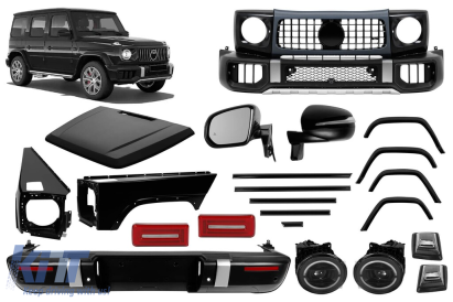 Pachet de tuning tip G63 potrivit pentru Mercedes G-Class W463 2012-2018 conversie la W465 Performance AutoTuning