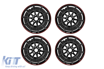 Jante forjate 900 22" inci 5x130 cu capace din carbon potrivite pentru Mercedes G-Class W464 după 2018. Performance AutoTuning