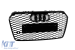 Grilă tip RS cu lac negru, potrivită pentru Audi A7 2015-2017 Performance AutoTuning