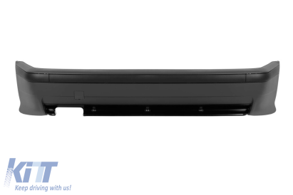 Bumper spate 3M potrivit pentru BMW Seria 3 E36 Sedan, Touring, Coupe, Cabriolet, cu deschidere unică pentru evacuare dublă -oo-- Performance AutoTuning