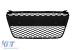 Grilaj Gloss Black în stil RS, potrivit pentru Audi R8 2013-2015, cu cadru Gloss Black Performance AutoTuning