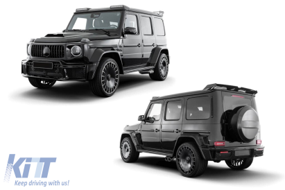 Pachet de tuning tip BRBS W465 potrivit pentru Mercedes G-Class W464 2018-2023, cu grilă cromată Performance AutoTuning