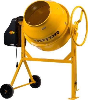 Betonieră Rotor RB165 165L, 900 W, motor acoperit, 29,5 rpm