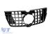 Grilă tip GT crom/neagră, potrivită pentru Mercedes GL X164 2010-2012, potrivită pentru bara frontală A Design-Line Performance AutoTuning