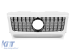 Grilă tip GT crom/alb potrivită pentru Mercedes G-Class W463 1990-2018 Performance AutoTuning