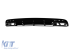 Difuzor tip S63 cu capete negre potrivit pentru bara spate A Design pe Mercedes S-Class C217 coupe dupa 2014 -oo--oo- Performance AutoTuning