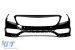 Bara frontală A Design potrivită pentru Mercedes CLS W218 2015-2018 cu grilă GT crom/negru și elemente din lac negru Performance AutoTuning