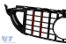 Grilă din carbon tip Brabus potrivită pentru Mercedes C-Class W205, S205 2014-2021 Performance AutoTuning