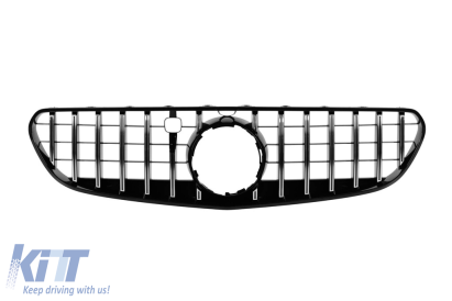 Grilă tip GT crom/neagră potrivită pentru Mercedes S-Class Coupe C217 2017-2020 Performance AutoTuning