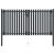 Poartă de gard cu ușă dublă, oțel, 300x175 cm, antracit GartenMobel Dekor