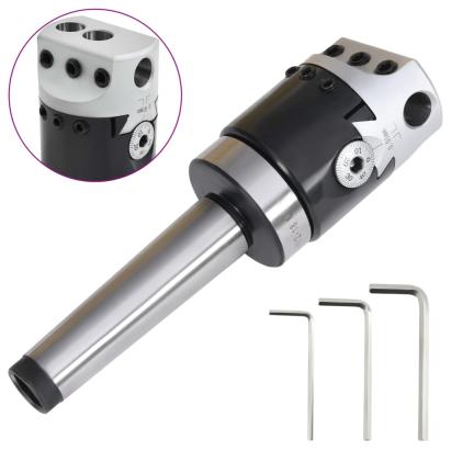 Cap de alezare 50 mm coadă de alezare MT3 pentru frezare strung GartenMobel Dekor