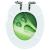 Capac WC închidere silențioasă, verde, MDF, model picătură apă GartenMobel Dekor