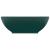 Chiuvetă de lux, verde mat, 40 x 33 cm, ceramică, formă ovală GartenMobel Dekor
