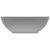 Chiuvetă lux, gri deschis mat, 40x33 cm, ceramică, formă ovală GartenMobel Dekor