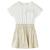 Rochie pentru copii cu mâneci scurte Ecru 128 GartenMobel Dekor