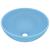 Chiuvetă baie lux albastru mat 32,5x14 cm ceramică rotund GartenMobel Dekor