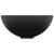 Chiuvetă baie lux, negru mat, 32,5x14 cm, ceramică, rotund GartenMobel Dekor