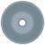Chiuvetă baie lux albastru deschis mat 40x15 cm ceramică rotund GartenMobel Dekor