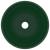 Chiuvetă baie lux verde închis mat 40x15 cm ceramică rotund GartenMobel Dekor