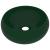 Chiuvetă baie lux verde închis mat 40x15 cm ceramică rotund GartenMobel Dekor