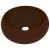 Chiuvetă de baie lux maro închis mat 40x15 cm ceramică rotund GartenMobel Dekor