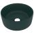 Chiuvetă baie lux verde închis mat 40x15 cm ceramică rotund GartenMobel Dekor
