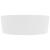 Chiuvetă de lux cu preaplin, alb mat, 36 x 13 cm, ceramică GartenMobel Dekor