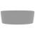 Chiuvetă de lux cu preaplin, gri deschis mat, 36x13 cm ceramică GartenMobel Dekor