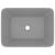 Chiuvetă de baie lux, gri deschis mat, 41x30x12 cm, ceramică GartenMobel Dekor