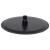 Cap de duș tip ploaie rotund, negru, 25 cm, oțel inoxidabil GartenMobel Dekor