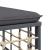 Set mobilier de grădină cu perne, 8 piese, antracit, poliratan GartenMobel Dekor