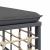 Set mobilier de grădină cu perne, 8 piese, antracit, poliratan GartenMobel Dekor